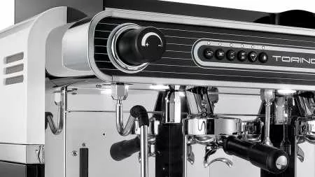 Sanremo Torino SED 2 GR, двухгрупповая автоматическая кофемашина, черная