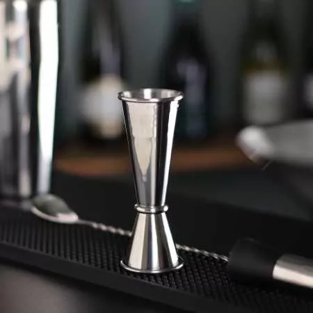 Джиггер AnyBar Japanese, 30/60 мл, серебро