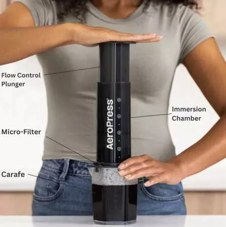 AeroPress XL, аэропресс для кофе 
