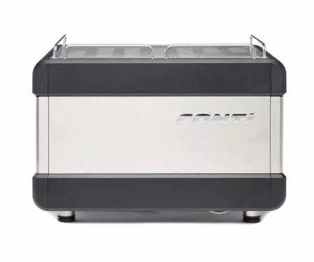 Кофемашина CONTI CC100 двухгрупповая автоматическая, черная