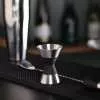 Джиггер AnyBar Mr Slim Silicone 30/45, матовое серебро