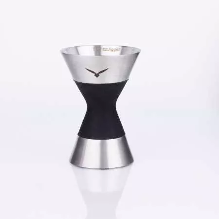 Джиггер AnyBar Mr Slim Silicone 30/45, матовое серебро