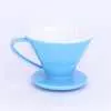 Воронка керамическая AnyBar V60-02, на 3-4 чашки, голубая