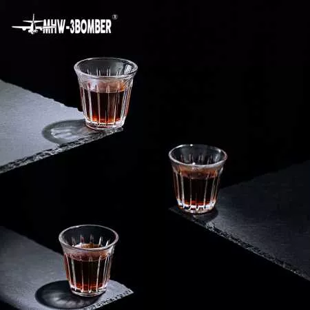 Стакан кофейный MHW-3BOMBER, прозрачный, 160 мл